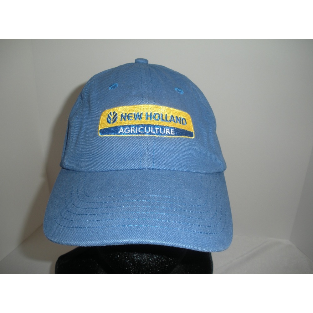New Holland Agriculture Blue Cotton Baseball Cap Kuckenbecker Tractor Hat